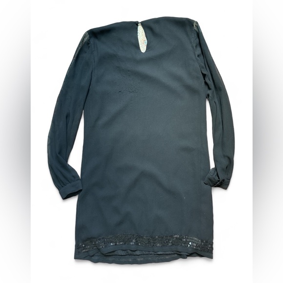 Gianni Bini Black Sequenced Dress medium - Picture 3 of 4